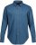 JP1880 Shirt Denim Long Sleeve Blue TALL - ROUPAS DE HOMEM MT-6XLT - Tamanhos-Tall Homem
