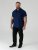 D555 James Camisa Oxford De Manga Curta TALL Azul Marinho - TALL camisas - 
