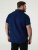 D555 James Camisa Oxford De Manga Curta TALL Azul Marinho - TALL camisas - 