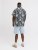 Jack & Jones Honolulu Short Sleeve Resort Shirt Black - Camisas - Camisas Homem Tamanhos Grandes