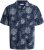 Jack & Jones Alfredo Shirt Short Sleeve Blue - Camisas de manga curta - Camisas de Manga Curta Tamanhos Grandes