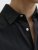 Jack & Jones Breeze Linen Short Sleeve Shirt Black - Camisas - Camisas Homem Tamanhos Grandes
