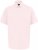 D555 Lucas Camisa Elástica De Manga Curta Resistente A Manchas E Sem Passar A Ferro Rosa - Camisas - Camisas Homem Tamanhos Grandes