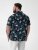D555 Corden Hawaiian AOP Cuban Collar Resort Short Sleeve Navy - Camisas de manga curta - Camisas de Manga Curta Tamanhos Grandes