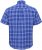 North Latitude 51145 Checked Short Sleeve Shirt Cobolt Blue - Camisas de manga curta - Camisas de Manga Curta Tamanhos Grandes
