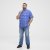 North Latitude 51145 Checked Short Sleeve Shirt Cobolt Blue - Camisas de manga curta - Camisas de Manga Curta Tamanhos Grandes