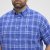 North Latitude 51145 Checked Short Sleeve Shirt Cobolt Blue - Camisas de manga curta - Camisas de Manga Curta Tamanhos Grandes