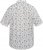 North Latitude 61111 Camisa de Linho Estampada Manga Curta Branco - Camisas - Camisas Homem Tamanhos Grandes