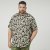 North Latitude 61357 Camisa de Viscose com Estampado Integral Preto - Camisas - Camisas Homem Tamanhos Grandes