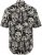 JP1880 Skull Pattern Jersey Short Sleeve Shirt Black - Camisas - Camisas Homem Tamanhos Grandes