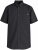Motley Denim Zagreb Camisa de manga curta Antracite - Camisas - Camisas Homem Tamanhos Grandes