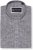 Kam Jeans 6334 Striped Grandad Short Sleeve Shirt Charcoal - Camisas - Camisas Homem Tamanhos Grandes