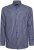 Kam Jeans 6351 Classic Gingham Shirt Long Sleeve Navy - Camisas - Camisas Homem Tamanhos Grandes