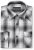 Kam Jeans 6352 Western Twin Pocket Long Sleeve Shirt Charcoal - Camisas - Camisas Homem Tamanhos Grandes