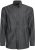 Kam Jeans 6359 All Over Geo Print Shirt Charcoal - Camisas - Camisas Homem Tamanhos Grandes