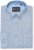 Kam Jeans 6361 All Over Geo Print Long Sleeve Shirt Sky Blue - Camisas - Camisas Homem Tamanhos Grandes