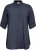 Kaffe Curve Nana Túnica Camiseira Azul Marinho Meia-Noite - Blusas e Túnicas - 