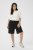 Kaffe Curve Nana Liah Calções Preto - Jeans & Calças Femininas em Tamanhos Grandes – Plus Size - 