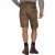 JP1880 Shorts Goat Suede with Belt Buckle Traditional Moss Green - Roupa de festa - Roupa de festa – Para celebrar com estilo e conforto