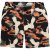 JP1880 Bermuda Shorts Floral All-over Print Black - Calções - Calções Homem Tamanhos Grandes