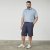 North Latitude Cool Effect Comfort Fit Shorts Blue - Calções - Calções Homem Tamanhos Grandes