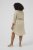 Kaffe Curve Milla Short Shirt Dress Chinchilla/Chalk Stripe - Vestidos mini - 