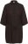 Kaffe Curve Mille Short Shirt Dress Black Coffee Brown - Vestidos mini - 