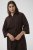 Kaffe Curve Mille Short Shirt Dress Black Coffee Brown - Vestidos mini - 