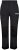 Ulla Popken HYPRAR Multifunctional Durable Inset Trekking Pants Black - Jeans & Calças Femininas em Tamanhos Grandes – Plus Size - 