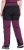 Ulla Popken HYPRAR Multifunctional Durable Inset Trekking Pants Dark Cherry Dark Cherry - Jeans & Calças Femininas em Tamanhos Grandes – Plus Size - 