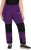 Ulla Popken HYPRAR Multifunctional Durable Inset Trekking Pants Plum - Jeans & Calças Femininas em Tamanhos Grandes – Plus Size - 