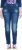 Ulla Popken Lightly Distressed Stretch Fit Jeans Blue Denim - Jeans & Calças Femininas em Tamanhos Grandes – Plus Size - 