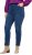 Ulla Popken Rhinestone Seam Stretch Fit Jeans Blue Denim - Jeans & Calças Femininas em Tamanhos Grandes – Plus Size - 