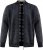 D555 Dereham 2 Knitted Sweater with Zipper Charcoal Marl - Sweatshirts & hoodies - Sweatshirt & Camisolas com Capuz tamanhos grandes