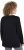 Ulla Popken Sequined Star Rolled Edge Sweater Black - Sweatshirts & hoodies - 