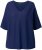 Ulla Popken Oversized 3/4 Sleeve V-Neck Sweater Navy - Sweatshirts & hoodies - 