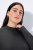 Ulla Popken Long Sleeves Mock Turtleneck Sweater Charcoal Grey Melange - Sweatshirts & hoodies - Sweatshirts, Hoodies e Malhas Aconchegantes