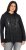 Ulla Popken Sequined Knit Long Sleeve Hoodie Black - Sweatshirts & hoodies - 