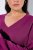 Ulla Popken Soft Fine Knit Pullover V-Neck Sweatshirt Dark Lilac - Sweatshirts & hoodies - Sweatshirts, Hoodies e Malhas Aconchegantes