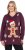 Ulla Popken Gingerbread Man Christmas Sweater Dark Wine Red - Sweatshirts & hoodies - 