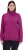 Ulla Popken Turtleneck Ribbed Trim Long Sleeve Sweater Berry - Sweatshirts & hoodies - 