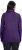 Ulla Popken Turtleneck Ribbed Trim Long Sleeve Sweater Deep Violet - Sweatshirts & hoodies - 