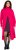 Ulla Popken Long Turtleneck Duster Sweater Red Pink - Sweatshirts & hoodies - 
