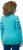 Ulla Popken Apres Ski Long Sleeve Troyer Collar Sweater Bright Turquoise - Sweatshirts & hoodies - 