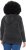 Ulla Popken Chenille Knit Hoodie Graphite Grey - Sweatshirts & hoodies - 