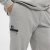 North Latitude Ottoman Sweatpants Mid Grey - Calças & calções de fato de treino - Calças de Fato de Treino Tamanhos Grandes 