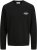 Jack & Jones Brandon Sweatshirt Black - Sweatshirts & hoodies - Sweatshirt & Camisolas com Capuz tamanhos grandes