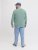 Jack & Jones Brandon Sweatshirt Turquoise - Sweatshirts & hoodies - Sweatshirt & Camisolas com Capuz tamanhos grandes