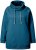 Ulla Popken Drawstring Collar Long Sleeve Sweatshirt Cerulean - Sweatshirts & hoodies - 