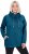 Ulla Popken Drawstring Collar Long Sleeve Sweatshirt Cerulean - Sweatshirts & hoodies - 